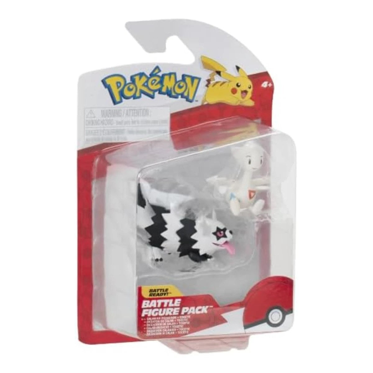 Pokemon Battle Figürler - Galarian Zigzagoon & Togetic 2'li Paket