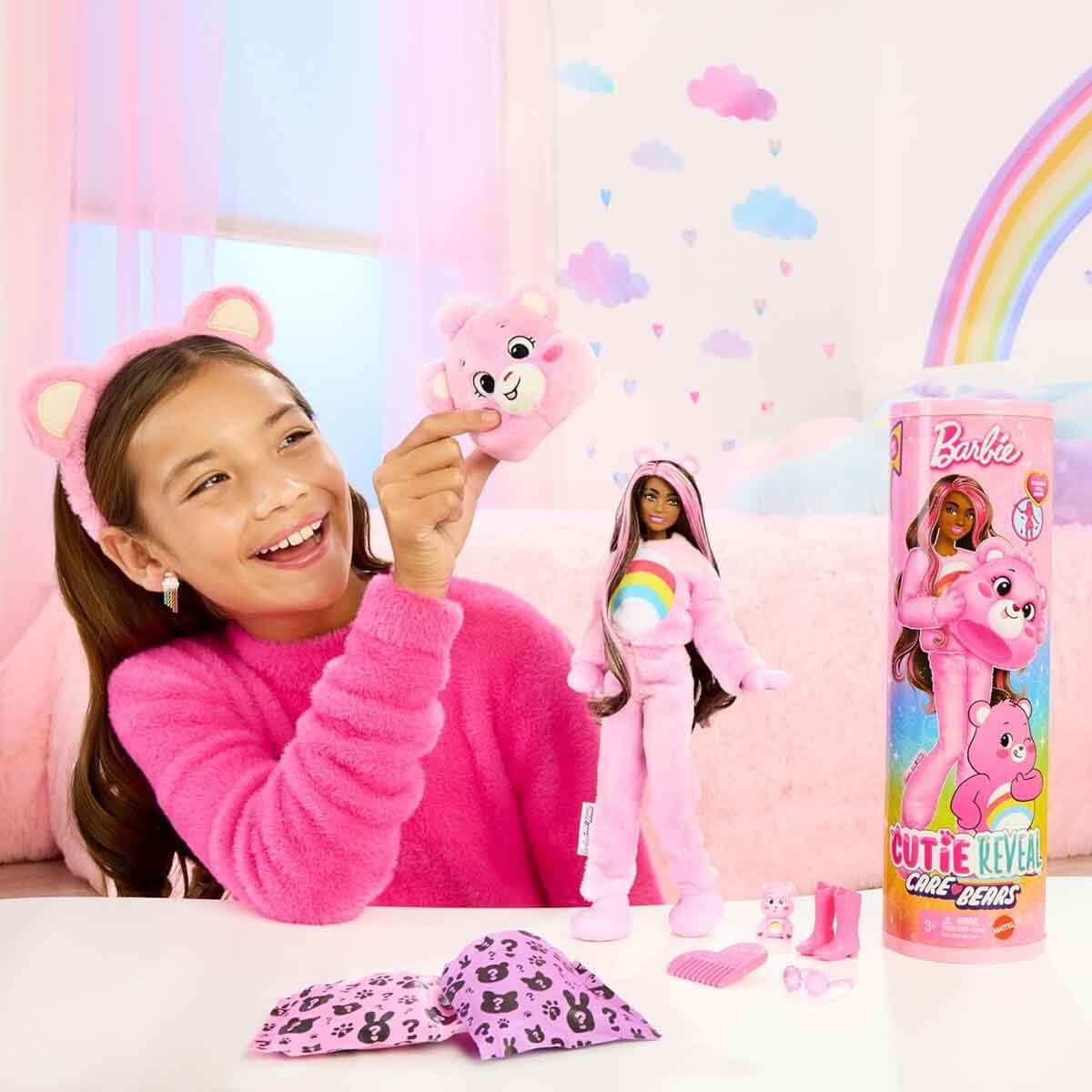 Barbie Cutie Reveal Sevimli Ayıcıklar Serisi JCN95 Pembe