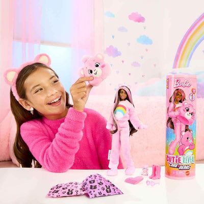 Barbie Cutie Reveal Sevimli Ayıcıklar Serisi JCN95 Pembe