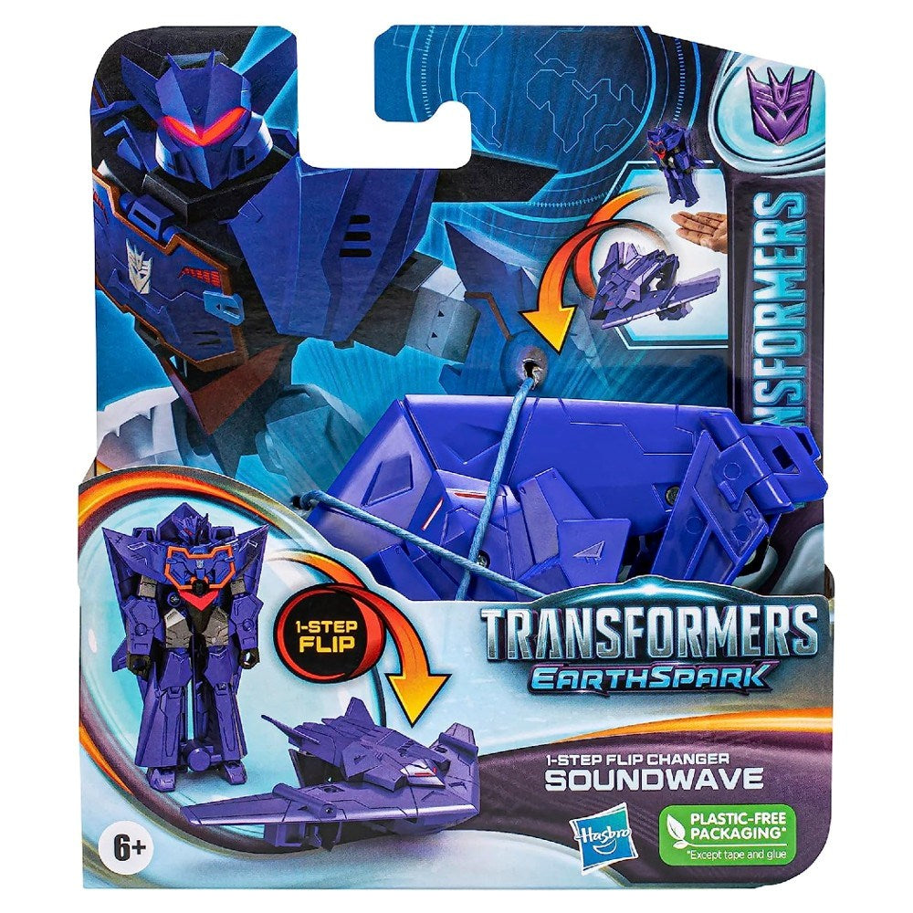 Transformers Earthspark Dönüşen Figür Soundwave F6714