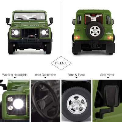 Rastar Land Rover Defender Uzaktan Kumandalı Araba Yeşil