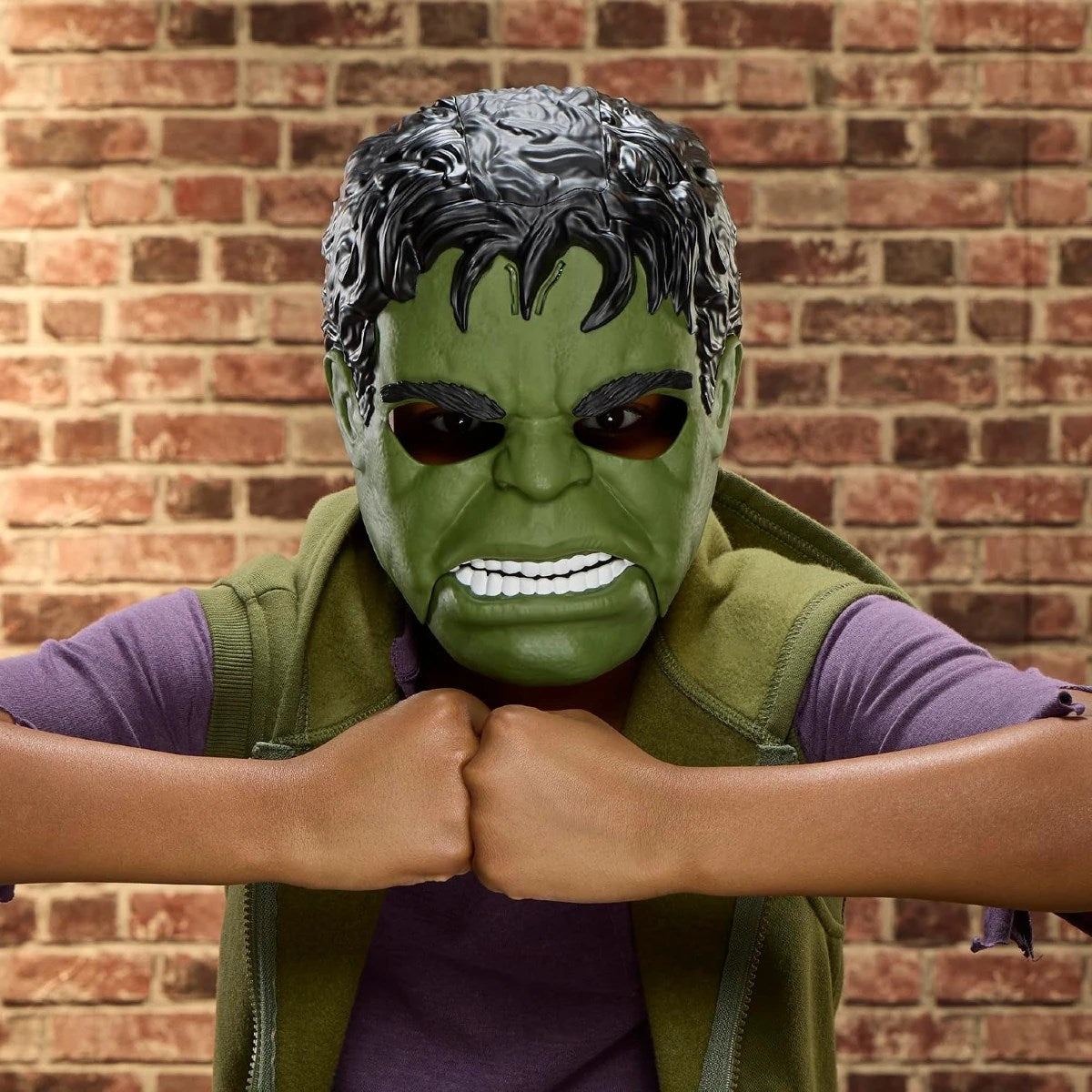 Marvel Spider-Man Brand New Day Hulk Sesli ve Işıklı Elektronik Maske