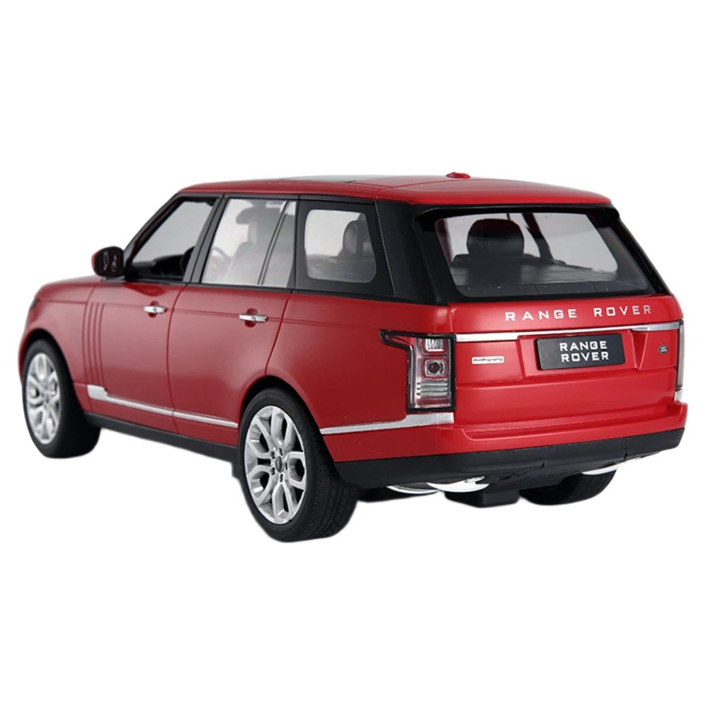 Rastar Range Rover Sport Uzaktan Kumandalı Araba Kırmızı modelinin arka görünümü, detaylı tasarımıyla.