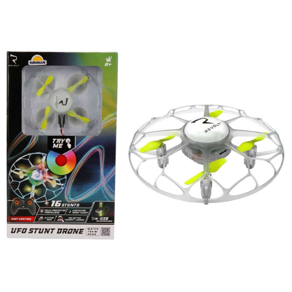 Revolt X35T UFO Stunt Işıklı Uzaktan Kumandalı Mini Drone