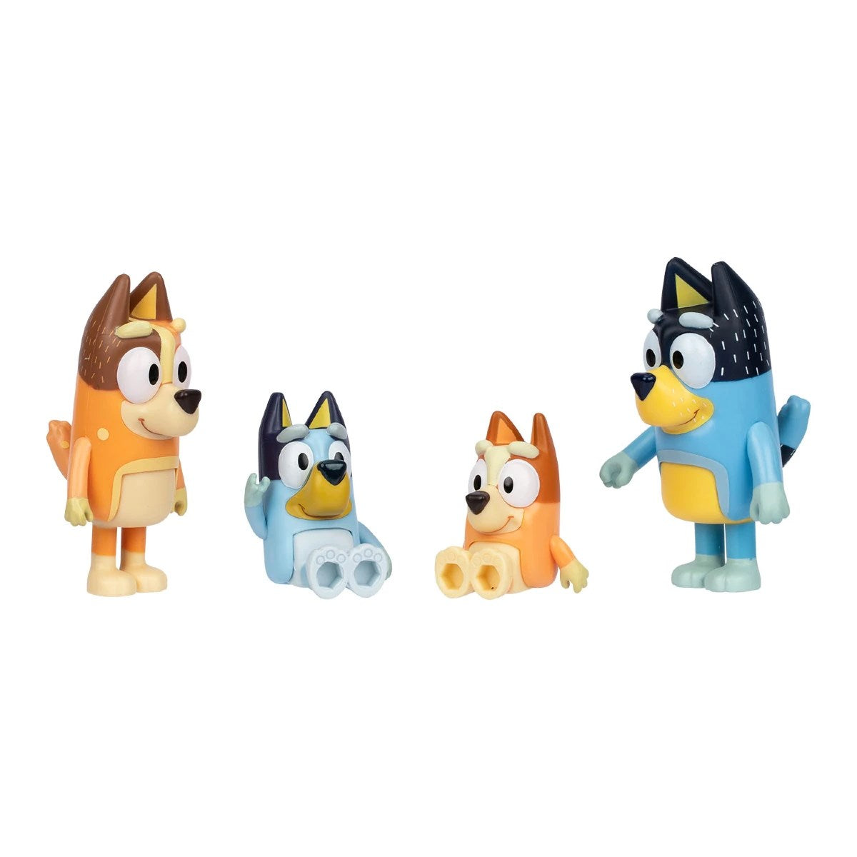 Bluey 4'lü Figür Set Bluey ve Ailesi 18916