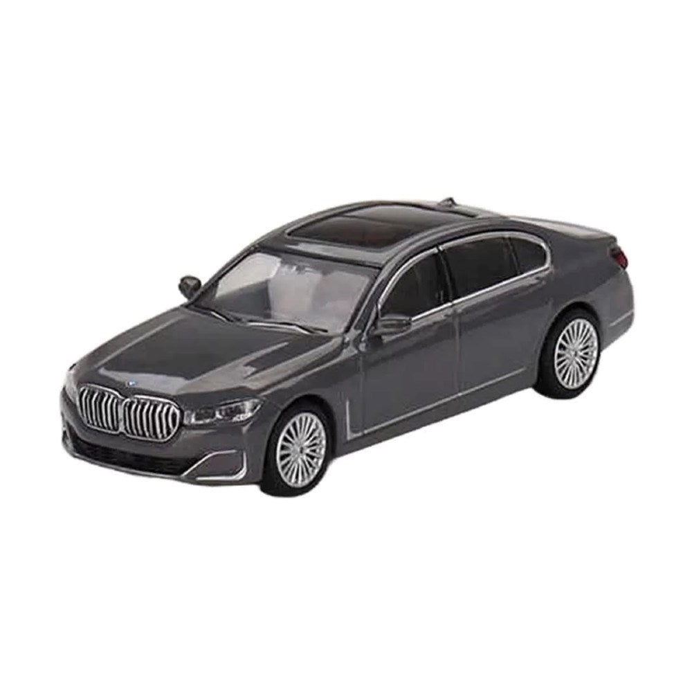 Mini GT 1:64 BMW 750Li xDrive Bernina Grey Amber Effect