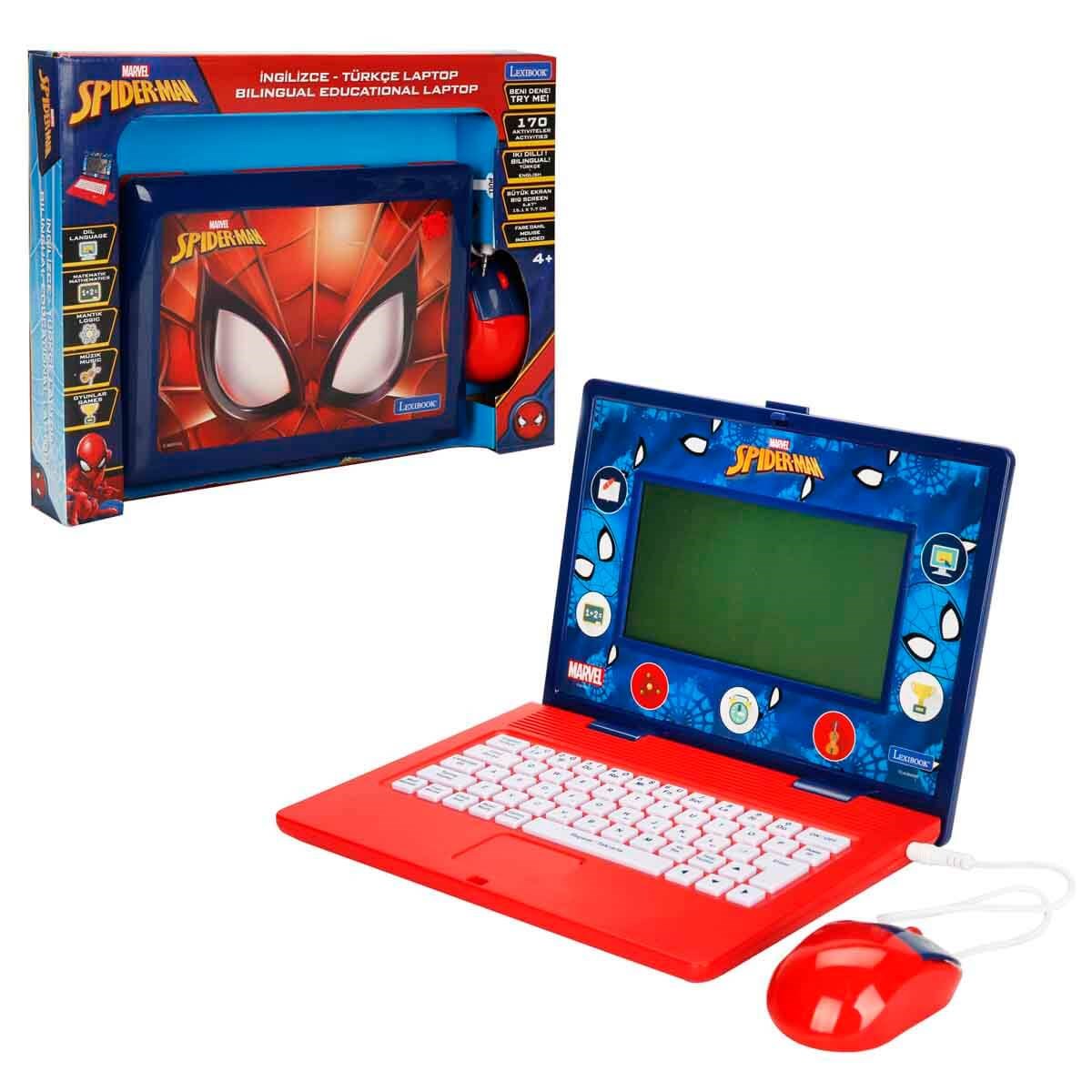 Lexibok Marvel Spiderman İngilizce Türkçe Laptop