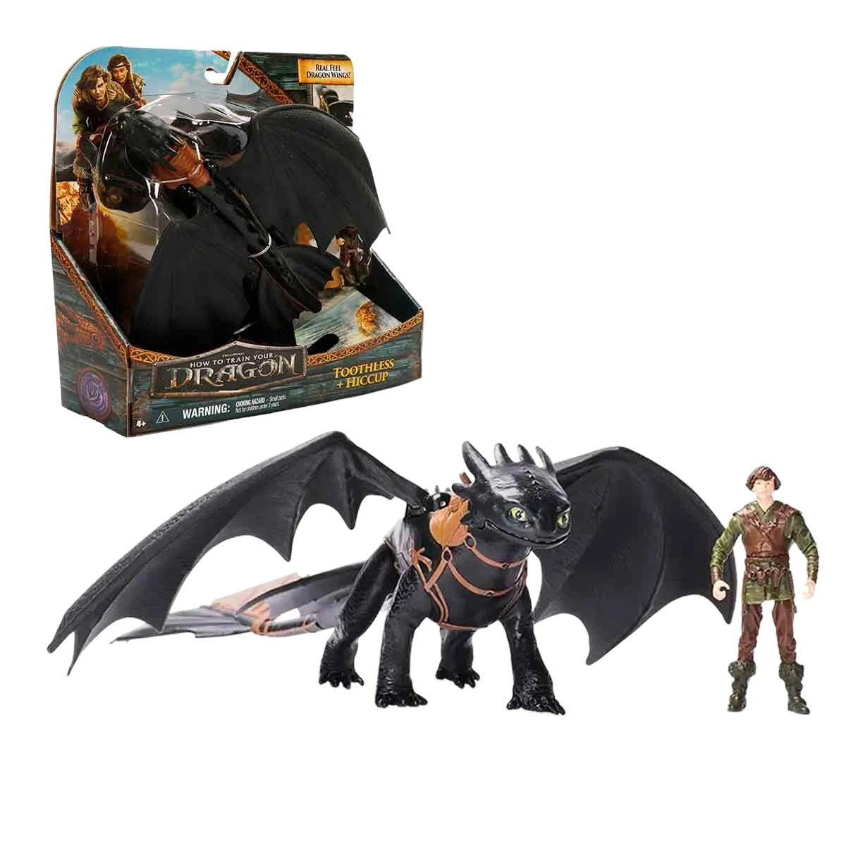 Ejderhanı Nasıl Eğitirsin Figür Seti Toothless ve Hiccup