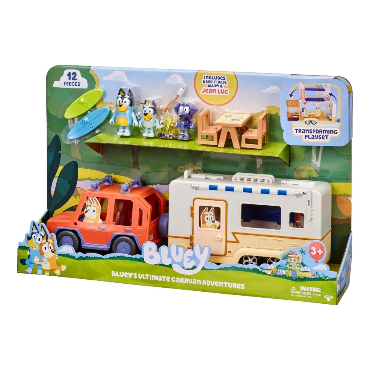 Bluey Karavan Maceraları Büyük Oyun Seti 13096