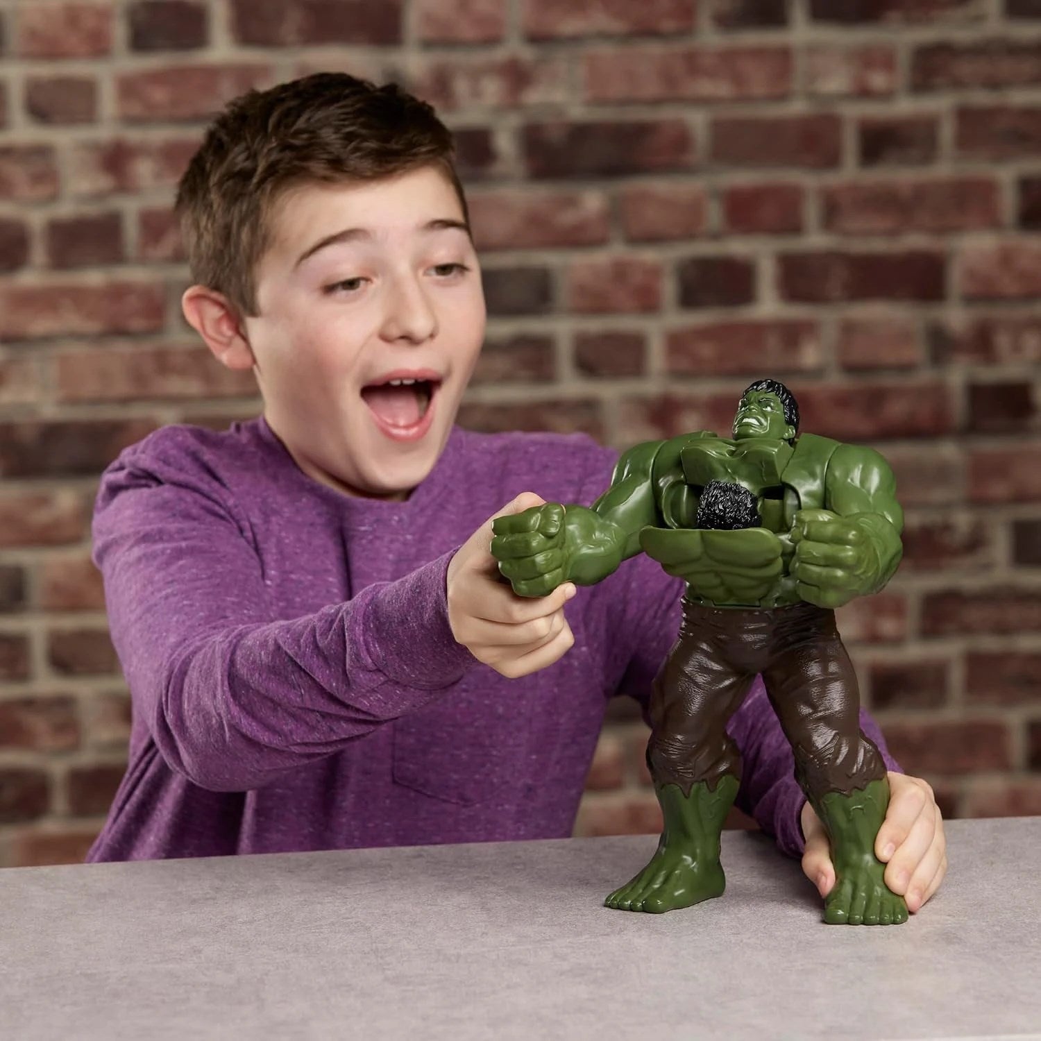 Spider-Man Brand New Day Savage Smash Hulk Figürü (29,9 cm)