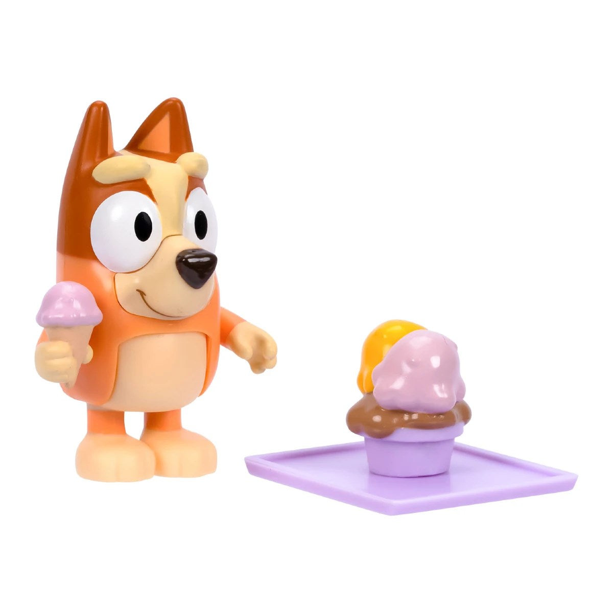 Bluey Tek Figür Aksesuarlı Set Bingo ve Dondurma