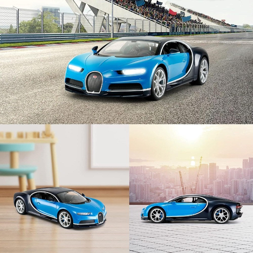 Rastar Bugatti Chiron Uzaktan Kumandalı Araba Mavi