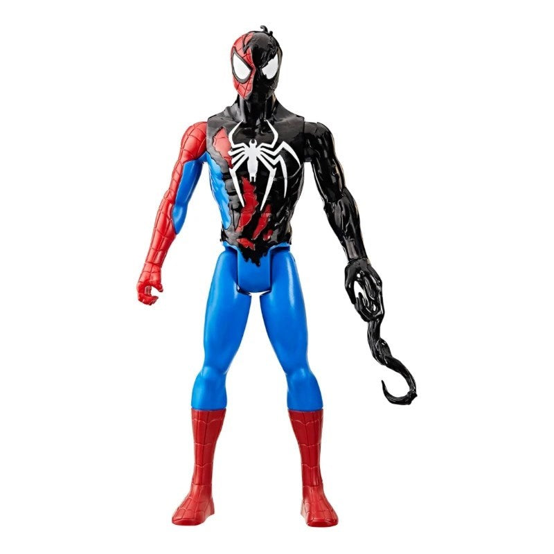 Marvel Spider-Man Venom Versus Titan Hero Figür Spiderman, detaylı tasarımlı 30 cm figür