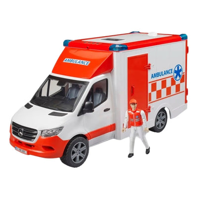 Bruder MB Sprinter Sirenli Ambulans ve Ekibi BR02676
