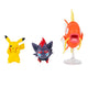 Pokemon Battle 3'lü Figür Seti - Pikachu, Magikarp & Zorua