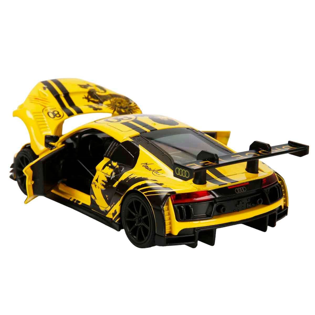 RMZ Hobby Sesli ve Işıklı Model Araba Bruce Lee Audi LMS Sarı