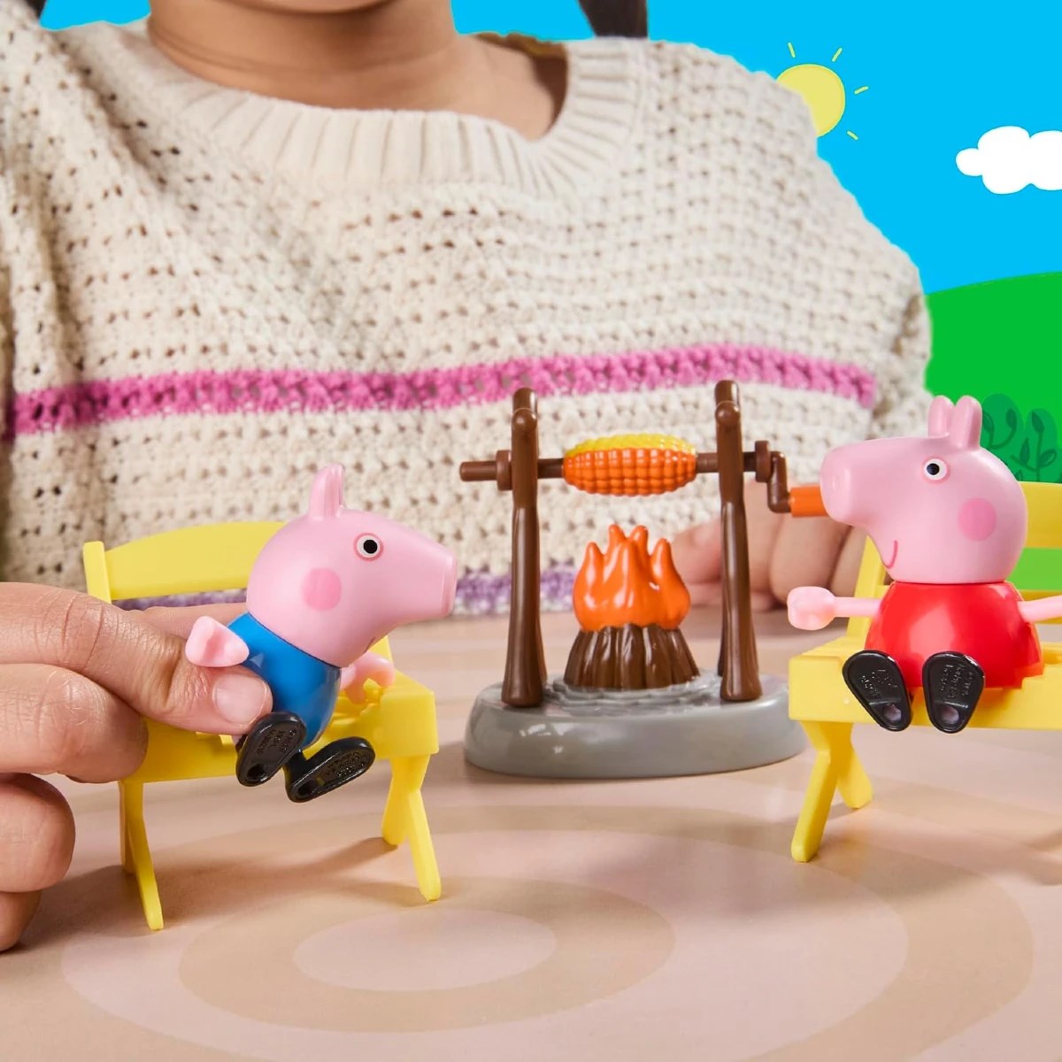 Peppa Pig Three Little Piggies Karavan Oyun Seti