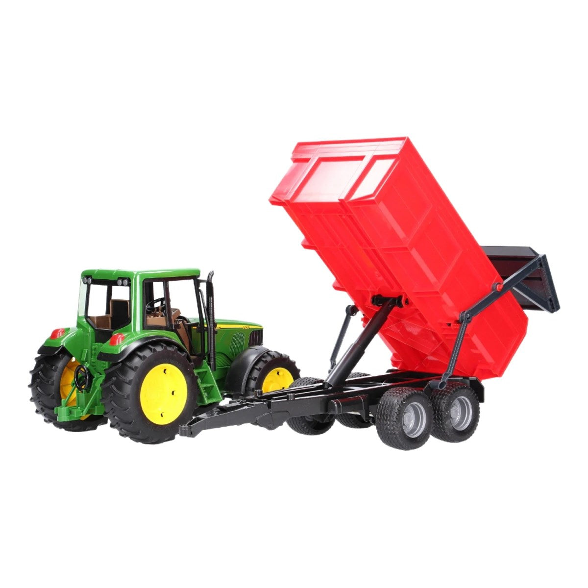 Bruder John Deere 6920 Traktör ve Kırmızı Römork BR02057
