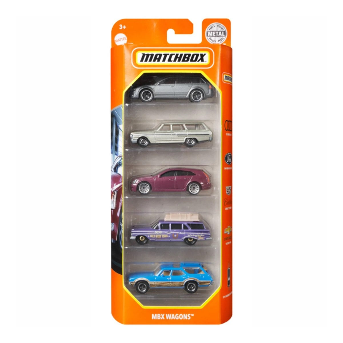 Matchbox 5'li Araba Seti GVY40 Mbx Wagons