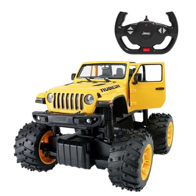 Rastar Jeep Wrangler Rubicon Uzaktan Kumandalı Araba Sarı