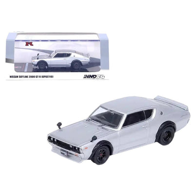 Inno Nissan Skyline 2000 GT-R Silver IN64-KPGC110-SIL