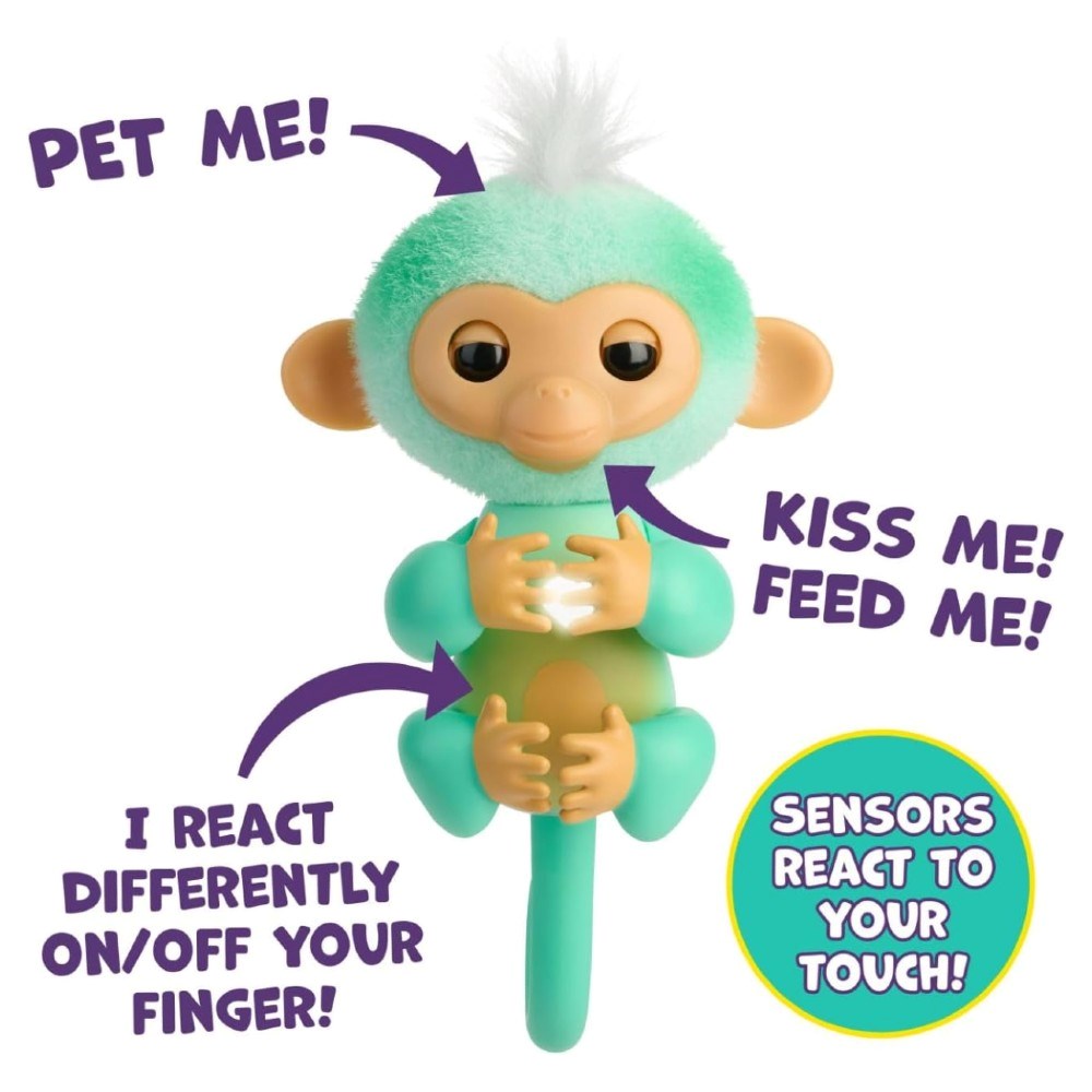 Fingerlings İnteraktif Maymun Figür Ava