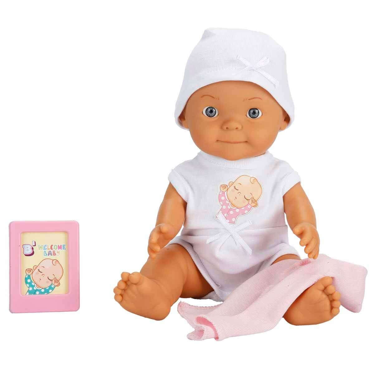 Dollz n More Bebelou Sesli Hoş Geldin Bebeği 30 Cm Pembe