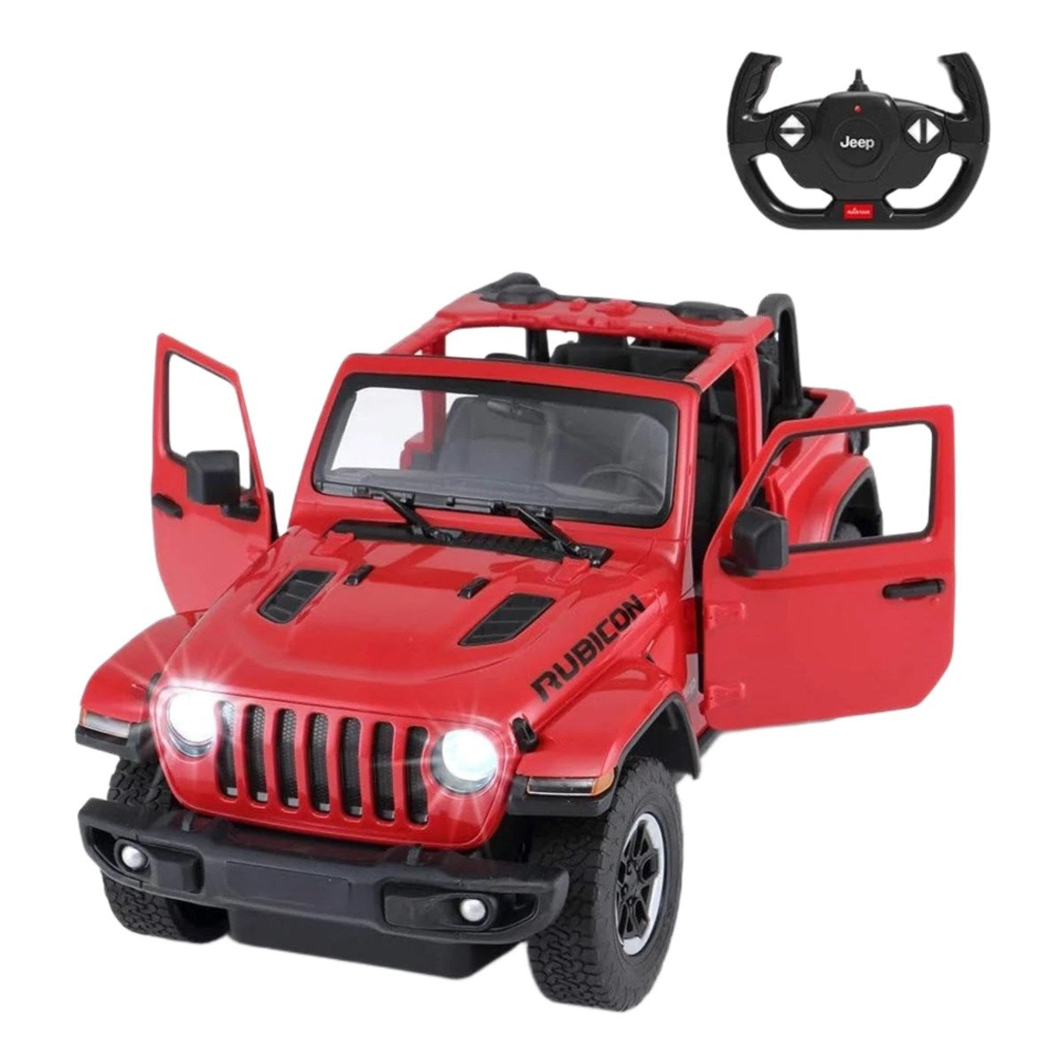 Rastar Jeep Wrangler Rubicon Uzaktan Kumandalı Araba Kırmızı
