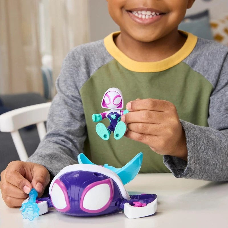 Spidey and His Amazing Friends Waterwebs Araç ve Figür Ghost Turtle