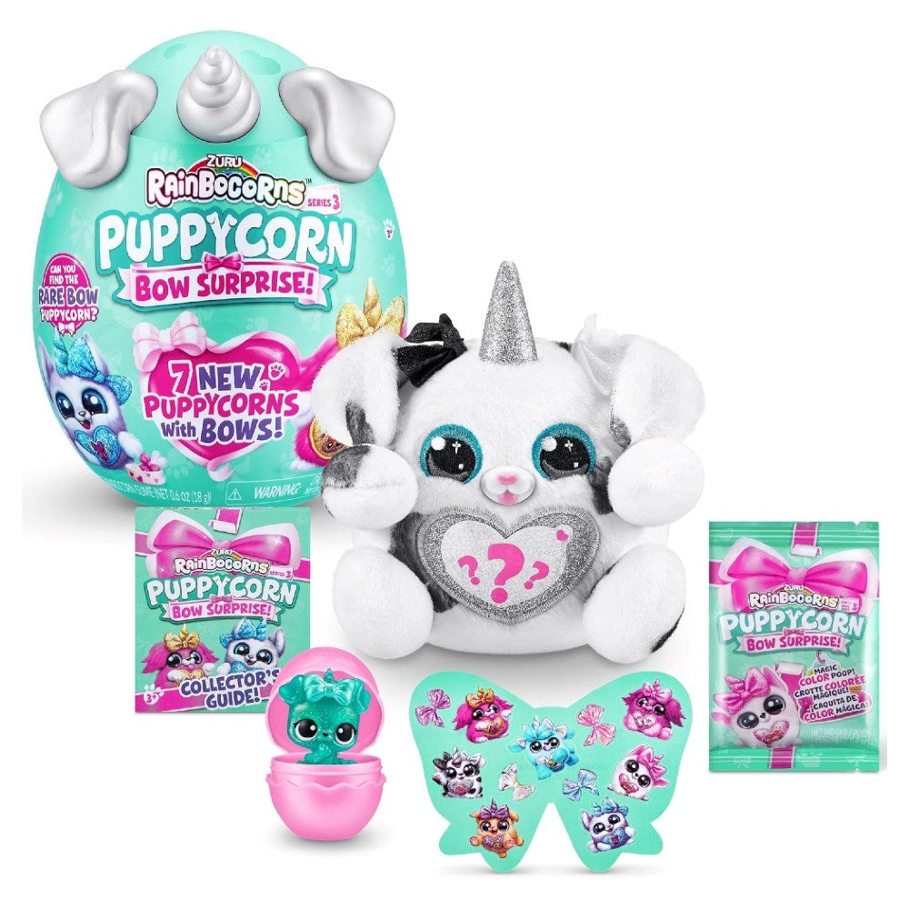 Rainbocorns Puppycorn Bow Sürpriz Paket Zedd