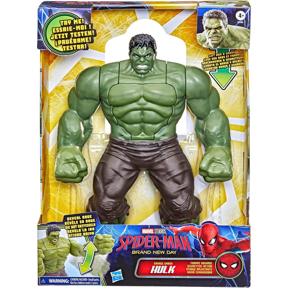 Spider-Man Brand New Day Savage Smash Hulk Figürü (29,9 cm)