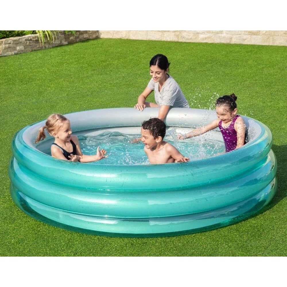 Bestway 3 Halkalı Jumbo Çocuk Havuzu 201 x 53 Cm