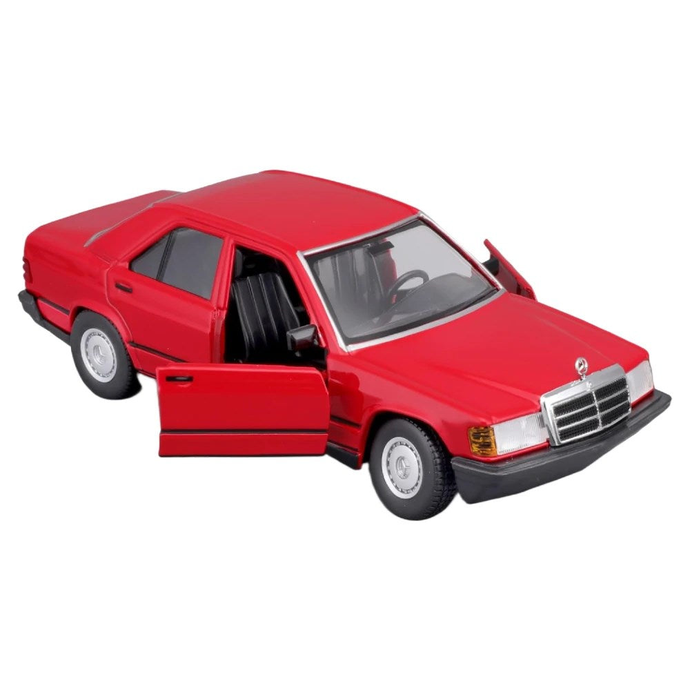 Bburago Model Araç Mercedes-Benz 190 E 2.6 Kırmızı