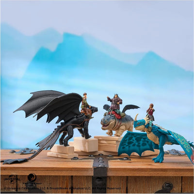 Ejderhanı Nasıl Eğitirsin Aksiyon Figür Seti Toothless ve Hiccup