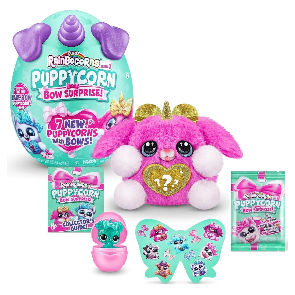 Rainbocorns Puppycorn Bow Sürpriz Paket RAR23000 Rocket