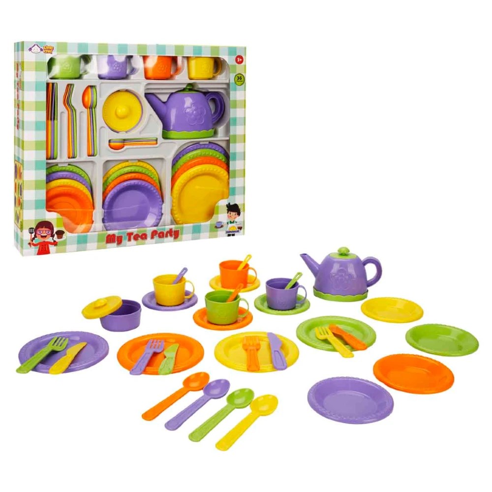 Little Chef Çay Oyun Seti 36 Parça Kutulu