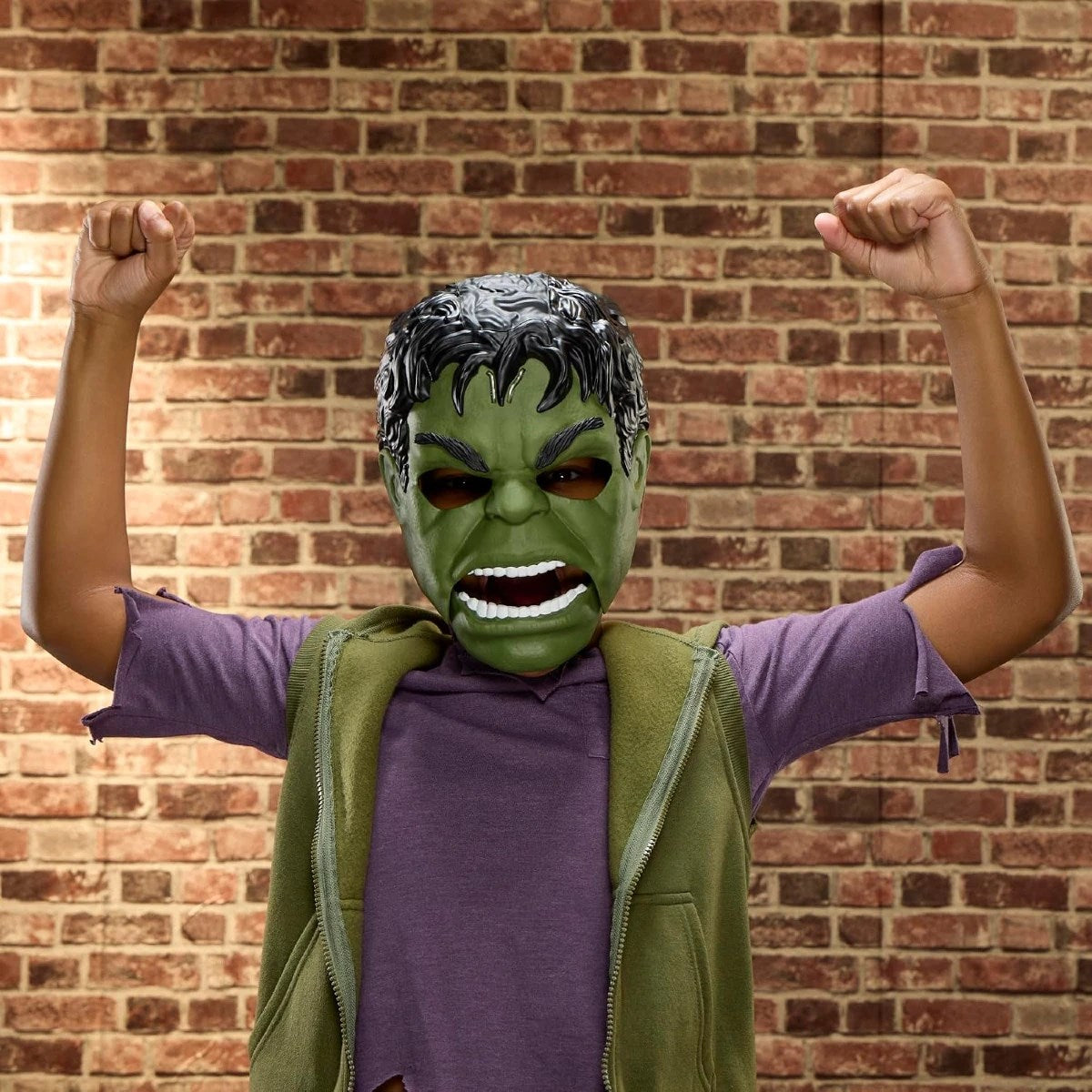Marvel Spider-Man Brand New Day Hulk Sesli ve Işıklı Elektronik Maske