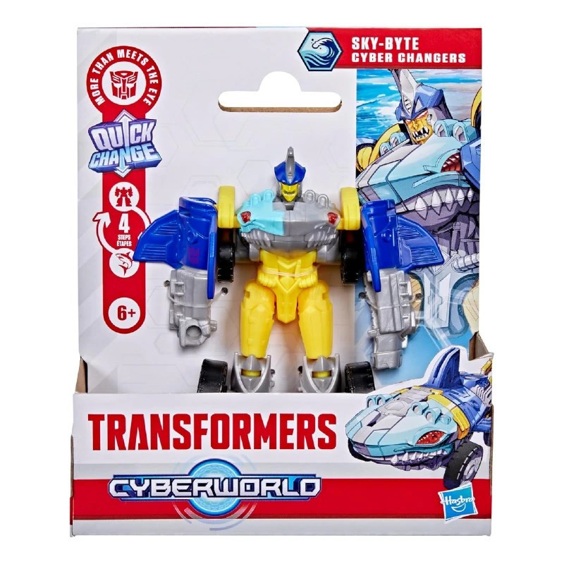 Transformers Cyberworld Cyber Changers Sky-Byte