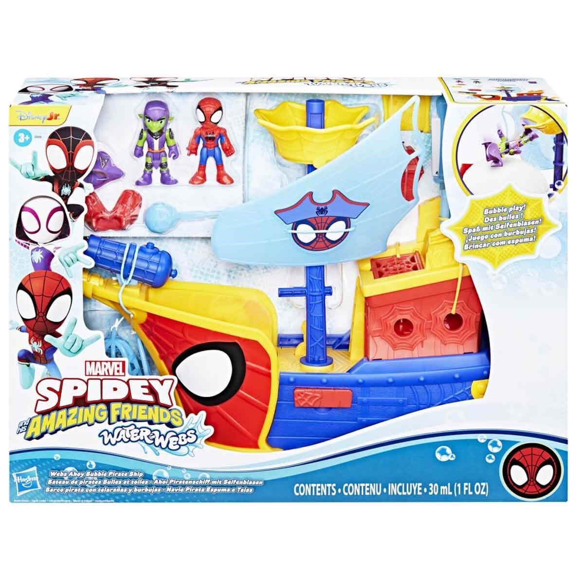Spidey And His Amazing Friends Webs Korsan Gemisi Oyun Seti