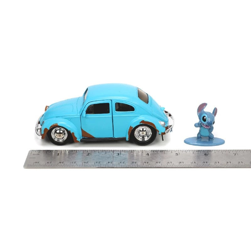 Jada 1:32 Lilo And Stitch 1959 VW Beetle Model Aracı ve Figür