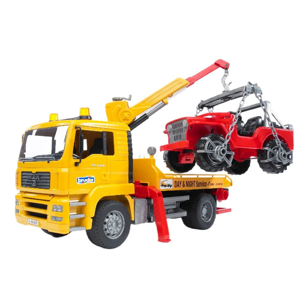 Bruder Man TGA Araba Çekici ve Jeep BR02750