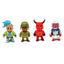 Stumble Guys 5’li Mini Figür Seti S2 Red Demon, 4 farklı karakter figürü ile eğlenceli koleksiyon.