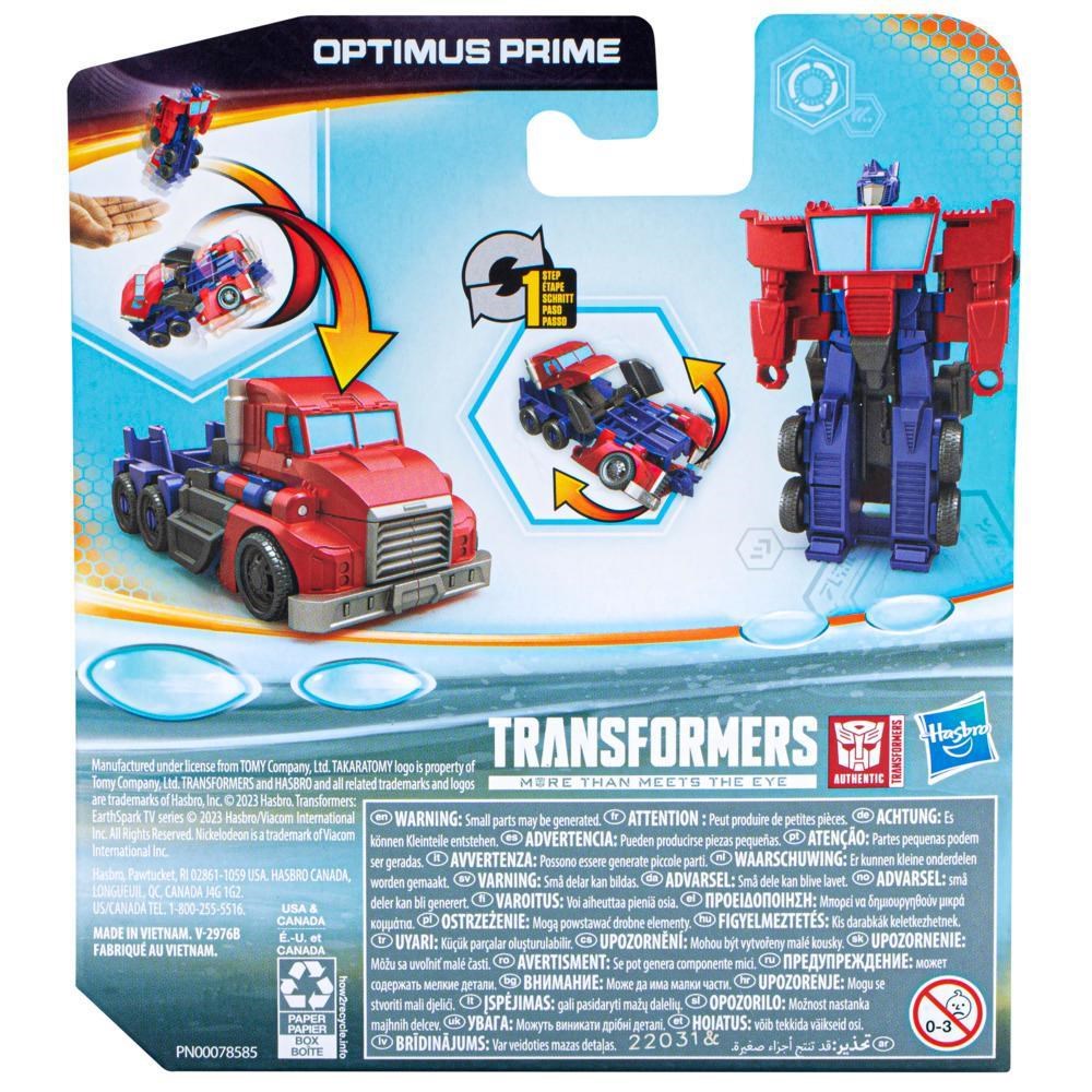 Transformers Earthspark Dönüşen Figür Optimus Prime F6716