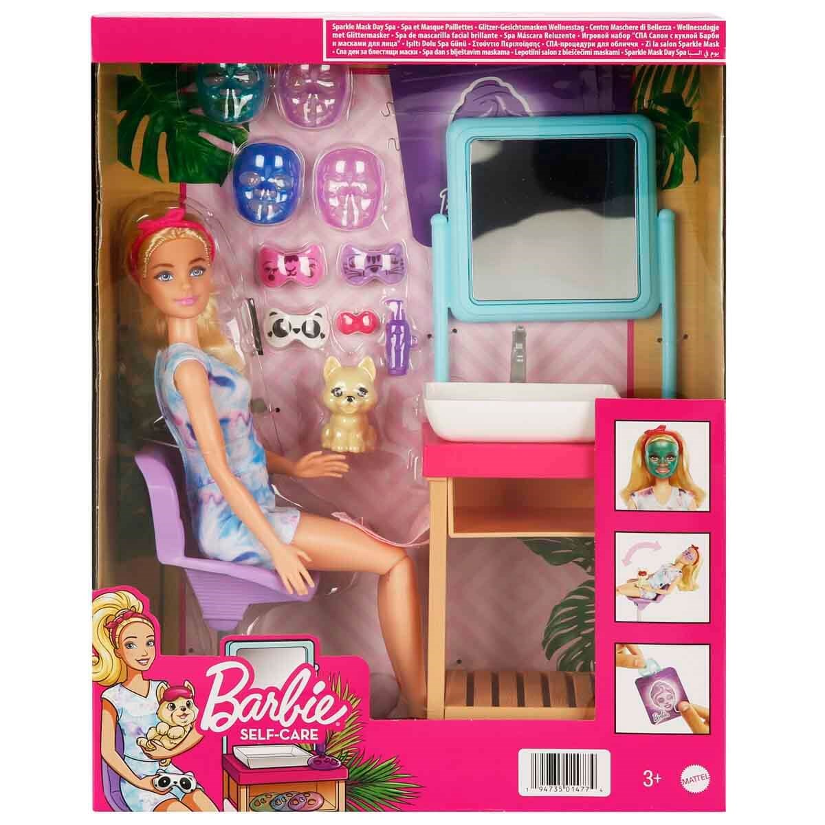 Barbie Işıltı Dolu Spa Günü Oyun Seti