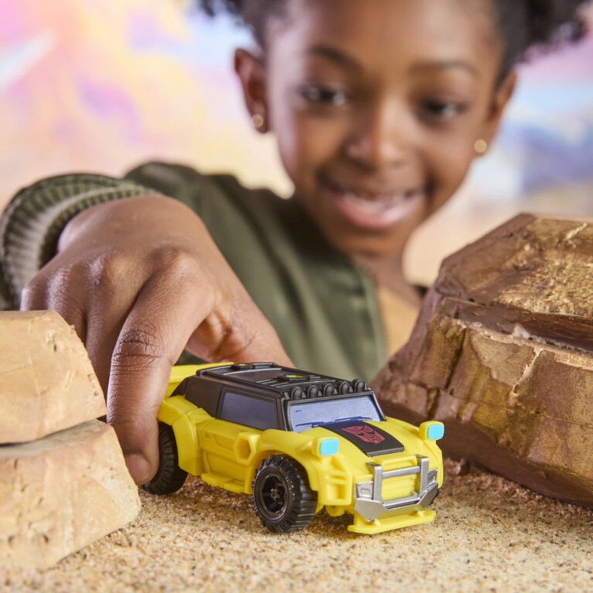 Transformers Cyberworld Cyber Changers Bumblebee G1040