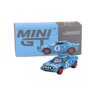 Mini GT 1:64 Lancia Stratos HF 1979 Rally MonteCarlo Winner #4