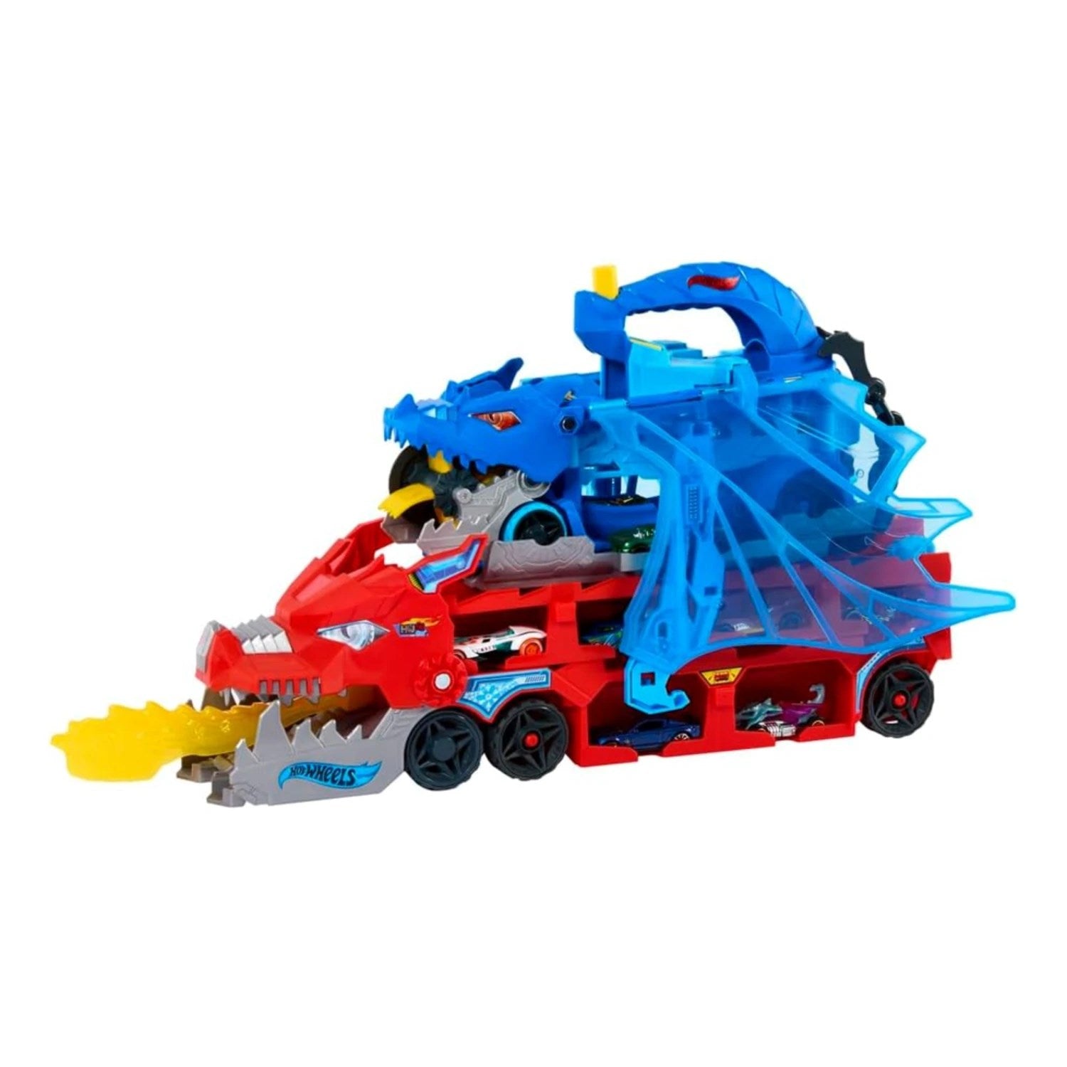 Hot Wheels Ultimate Çift Ejderha Taşıyıcı Dev Tır JBM72