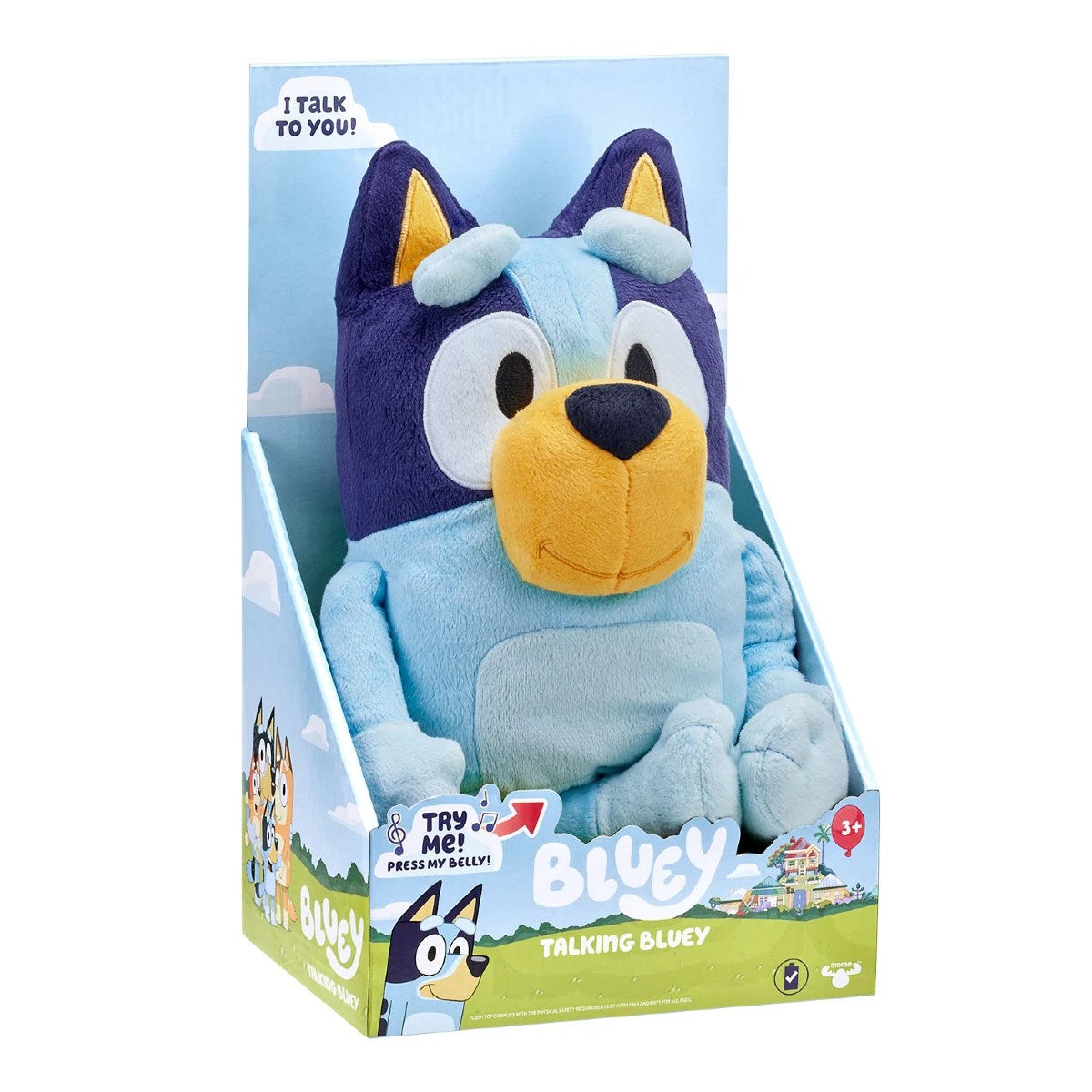 Bluey Türkçe Konuşan Pelüş Figür 35 Cm 17631