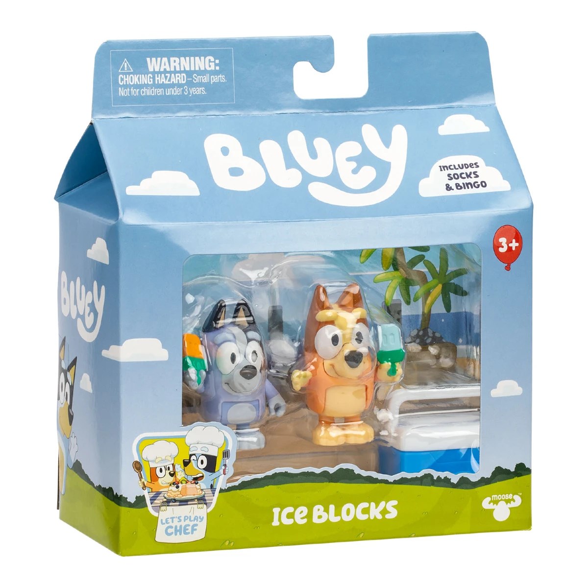 Bluey 2'li Figür Aksesuarlı Set Dondurma Temalı