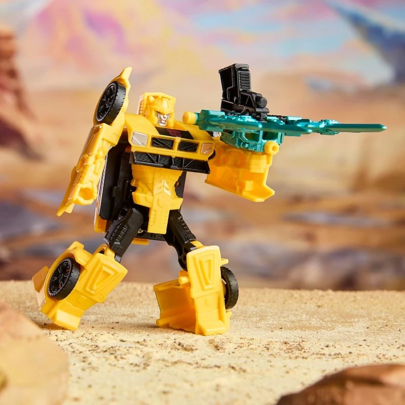 Transformers Cyberworld Armored Cyber Change Bumblebee